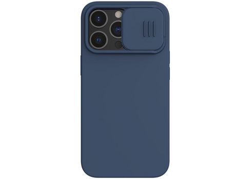 Funda TPU NILLKIN absorción magnética con fundo azul por iPhone 13 Pro Max 6.7