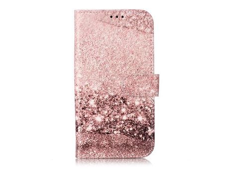 Carcasa PU impresión patrón ouro rosa por Apple iPhone XR 6.1 pouces (2019)