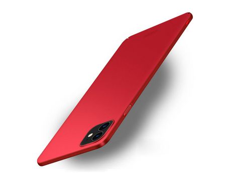 Carcasa TPU escudo inclinarse mate rígido rojo por Apple iPhone 12 5.4