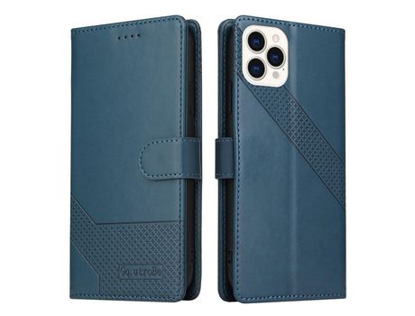 Funda PU + TPU GQ.UTROBE azul por iPhone 13 Pro Max 6.7