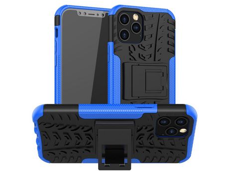 Carcasa TPU pneu híbrido legal con muleta azul por Apple iPhone 12 Max/12 Pro 6.1