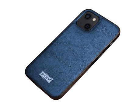 Funda TPU + PU SULADA híbrido azul por iPhone 13 6.1
