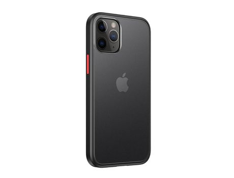 Carcasa TPU híbrido negro por Apple iPhone 12 Pro/iPhone 12 Max 6.1