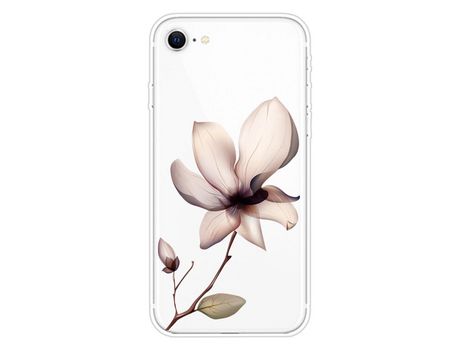Carcasa TPU impresión patrón flexibly flor vívida por Apple iPhone SE (2nd Gen)/8/7