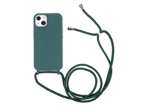 Funda TPU mangueira con cable ajustável verde por iPhone 13 mini 5.4