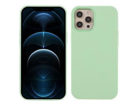 Funda silicone menta sólida por iPhone 12 Pro Max 6.7
