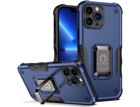 Funda TPU a prueba de choques con muleta azul por iPhone 13 Pro Max 6.7