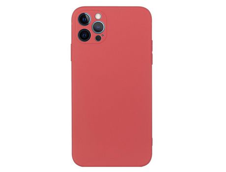 Funda TPU rojo suave y macio por iPhone 12 Pro 6.1