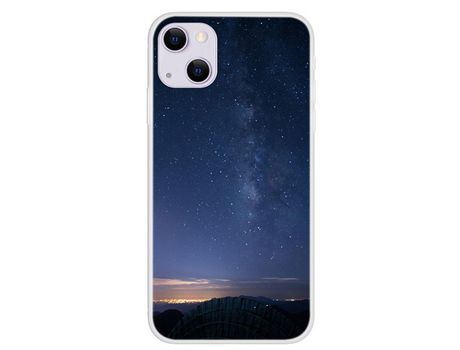 Funda TPU espaço cósmico queda estrelas por iPhone 13 mini 5.4