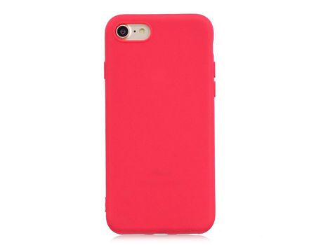 Carcasa TPU flexible rojo por Apple iPhone SE (2nd Gen)/8/7