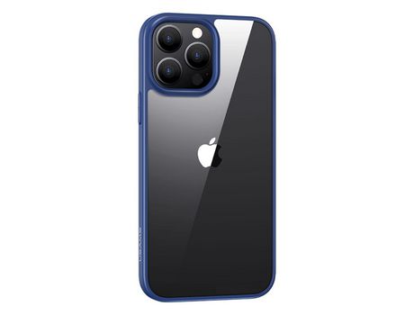 Funda TPU USAMS borda transparente azul por iPhone 13 mini 5.4