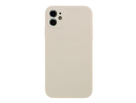 Carcasa TPU color mate pura flexible bege por Apple iPhone 11 6.1