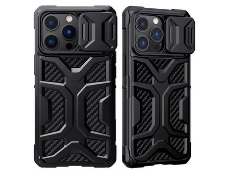 Funda TPU NILLKIN negro antiderrapante por iPhone 13 Pro 6.1
