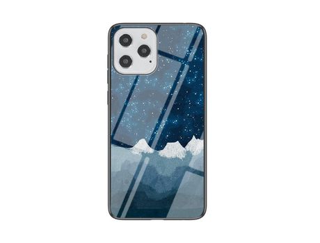 Carcasa TPU híbrido de cielo estrelado cielo estrelado azul por Apple iPhone 12 Max/Pro 6.1