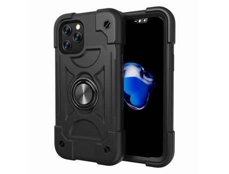Funda TPU negro negro por iPhone 12/12 Pro 6.1