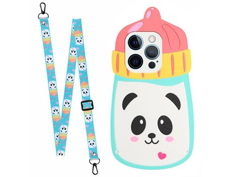 Funda TPU con bandolera biberón por iPhone 13 Pro 6.1