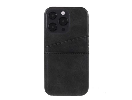 Funda TPU + PU negro duplo por iPhone 13 Pro Max 6.7