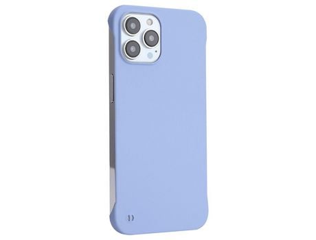 Funda TPU ENKAY emborrachado fosco a prueba de choques púrpura por iPhone 12 Pro Max 6.7