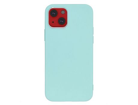 Funda TPU azul claro fosco fino por iPhone 13 mini 5.4