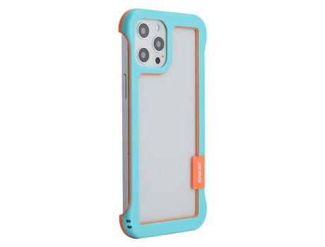 Funda TPU ENKAY disipación de calor fino con oco azul por iPhone 12 Pro 6.1 /12 6.1