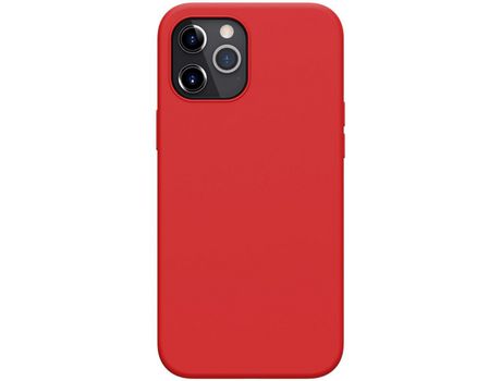 Carcasa silicona rojo por Apple iPhone 12 Pro Max 6.7