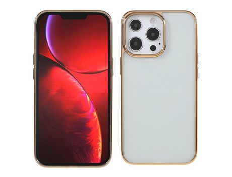 Funda TPU X-LEVEL ouro galvanizado por iPhone 13 Pro 6.1