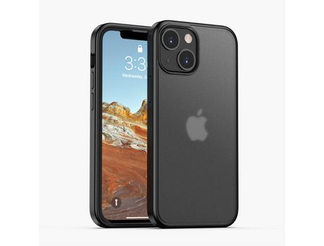 Funda TPU IPAKY fino negro híbrido por iPhone 13 mini 5.4