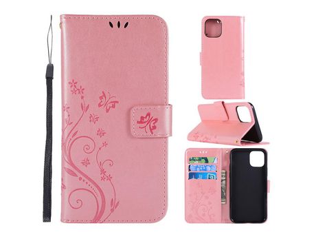 Carcasa PU polilla ouro rosa por Apple iPhone XR 6.1 pouces (2019)