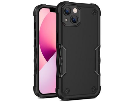 Funda TPU a prueba de choques negro por iPhone 13 6.1