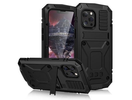 Funda TPU a prueba de choques suporte negro por iPhone 13 mini 5.4