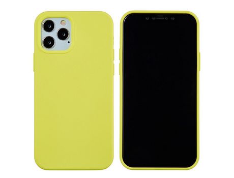 Carcasa silicona amarelo por Apple iPhone 12 Max/12 Pro 6.1