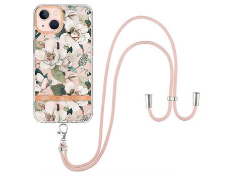 Funda TPU con cabo ajustável gardenia verde por iPhone 13 mini 5.4