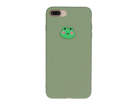 Carcasa TPU blanqueamiento do logotipo animal rana por Apple iPhone 7 Plus/8 Plus 5.5