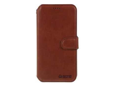 Carcasa PU con suporte y slots de tarjeta marrom por Apple iPhone XR 6.1 pouces (2019)