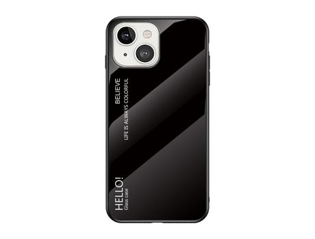 Funda TPU cor gradiente negro por iPhone 13 mini 5.4