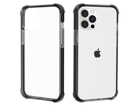 Funda de acrílico anti-queda a prueba de choques negro claro por iPhone 13 Pro Max 6.7