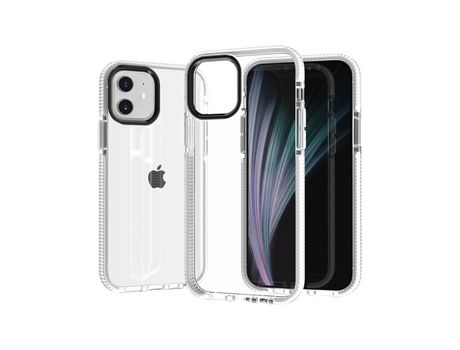 Carcasa TPU flexible Gris por Apple iPhone 12 Pro/iPhone 12 Max 6.1