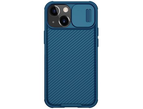 Funda TPU NILLKIN rígido híbrido con câmera azul por iPhone 13 mini 5.4
