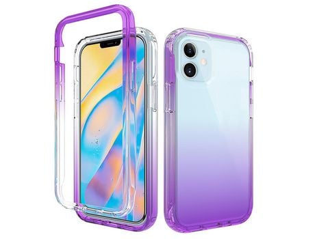 Carcasa TPU gradiente de color clara roxo por Apple iPhone 12/12 Pro