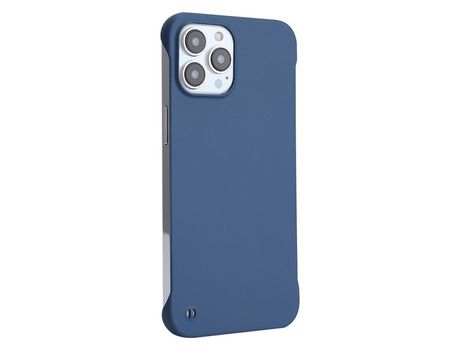 Funda TPU ENKAY a prueba de choques anti-impresión digital emborrachado Anti-lágrimas azul escuro por iPhone 13 Pro Max 6.7
