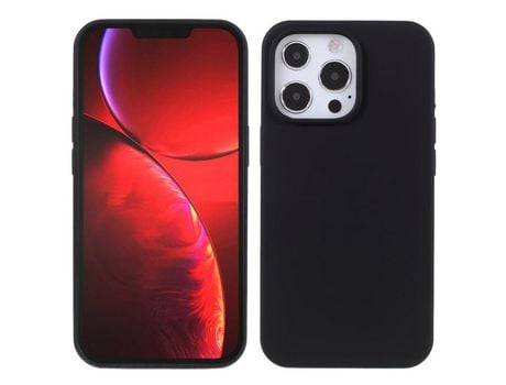 Funda silicone negro a prueba de choques por iPhone 13 Pro Max 6.7