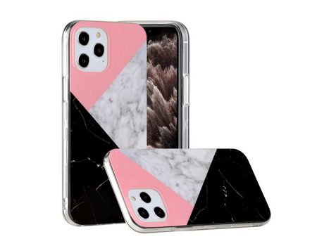 Carcasa TPU mármol de impresión patrón estilo J por Apple iPhone 12 Pro/iPhone 12 Max 6.1