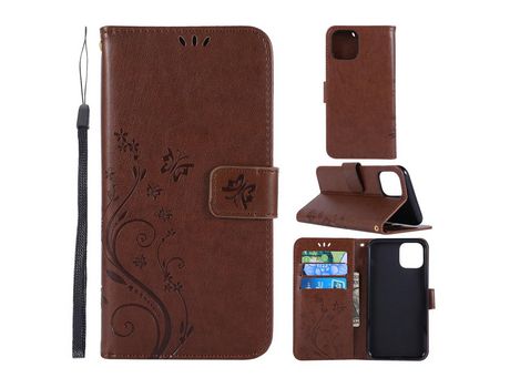 Carcasa PU polilla marrom por Apple iPhone XR 6.1 pouces (2019)