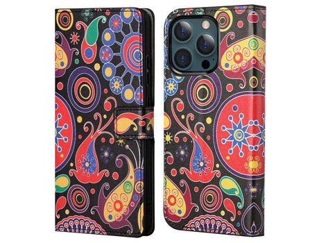 Funda PU + TPU con suporte por peixe por iPhone 13 Pro Max 6.7