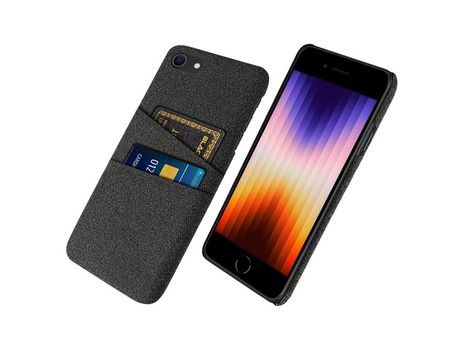 Funda TPU Anti-lágrimas negro por iPhone SE (2022)/SE (2020)/7 4.7 /8 4.7