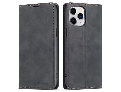 Funda PU + TPU toque de pele con porta-tarjetas negros por iPhone 13 Pro Max 6.7