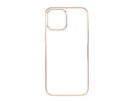 Carcasa TPU electroplated rígido ouro por Apple iPhone 12 Max/12 Pro 6.1