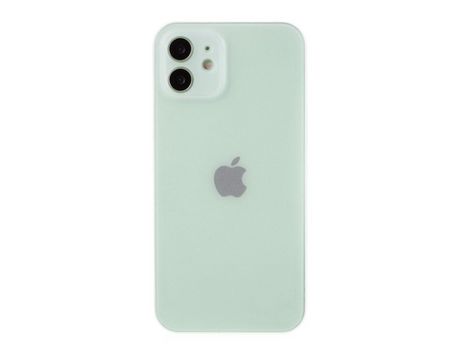 Carcasa TPU abertura precisa do agujero ultrafino y delgado rígido branco por Apple iPhone 12 mini