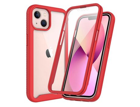 Funda TPU híbrido rojo por iPhone 13 mini 5.4
