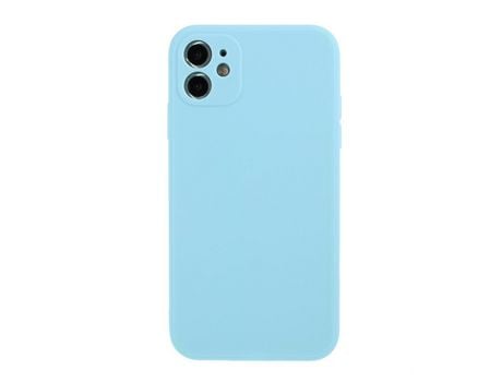 Carcasa TPU color mate pura flexible azul claro por Apple iPhone 11 6.1